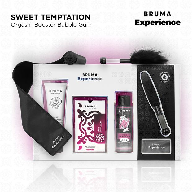 Bruma Xperience Kit Tentazione Sweet Gum Massaggio Intimo Premium - immagine 2