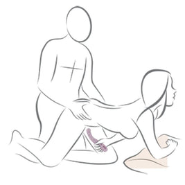 ROCKS-OFF - GEMINI DOPPIO VIBRATORE STIMOLATORE DEL CLITORIDE PUNTO G VIOLA