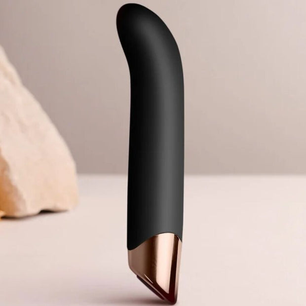 Rocks-Off Chaiamo G Vibratore Punto G in Silicone Nero Premium - immagine 2