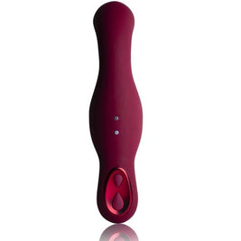 ROCKS-OFF - VIBRATORE PER PUNTO G ROSSO RUBY GLOW