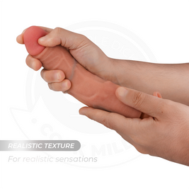 COCK MILLER - DILDO REALISTICO CON VENTOSA E VIBRAZIONE CON TELECOMANDO 21,5 CM