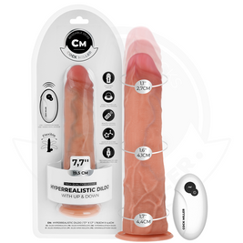 COCK MILLER - DILDO IPERREALISTICO CON VENTOSA E SPINTA CON TELECOMANDO 19,5 CM