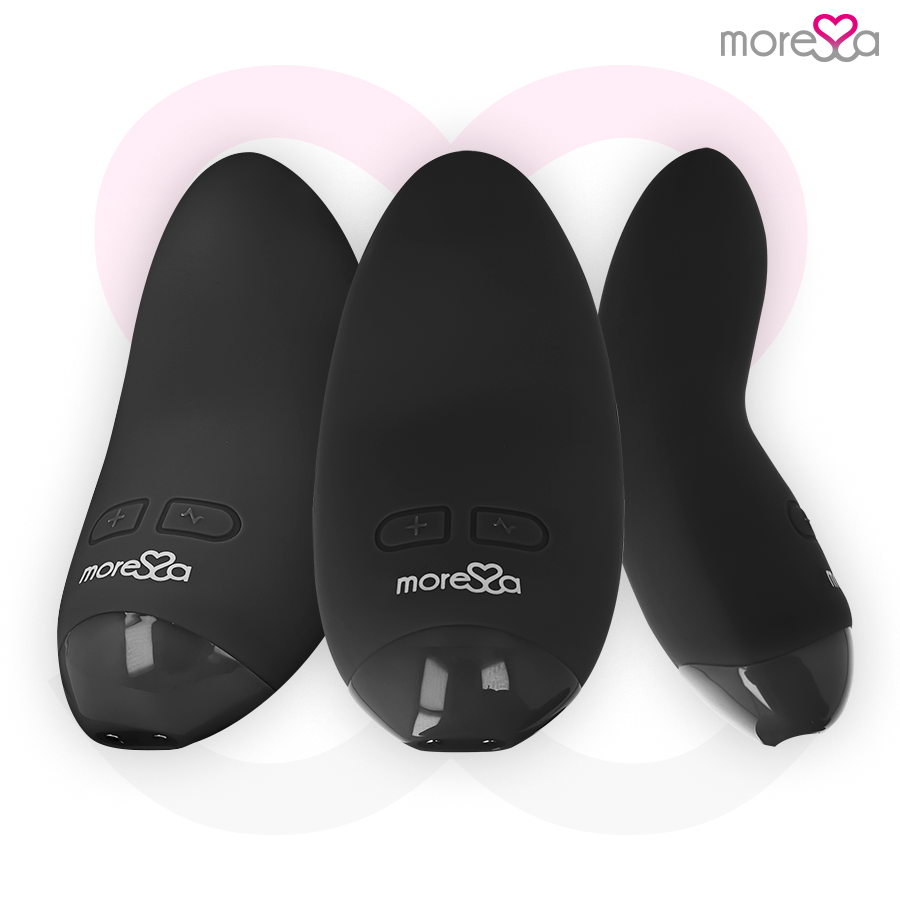 Moressa Blossom Mini Vibratore in Silicone Nero Premium - immagine 2