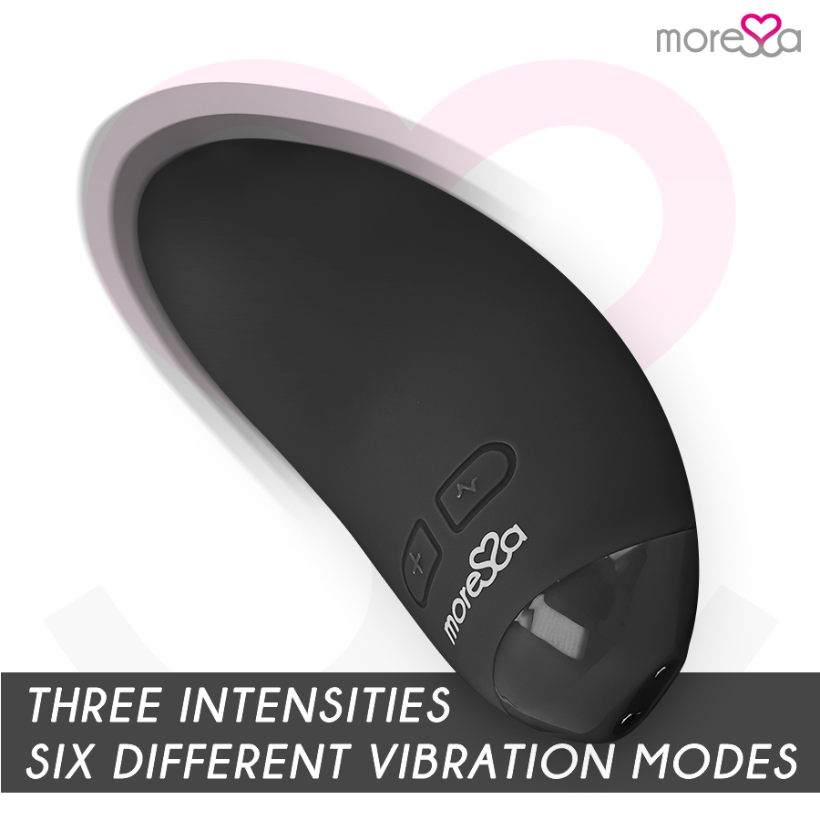 Moressa Blossom Mini Vibratore in Silicone Nero Premium - immagine 3