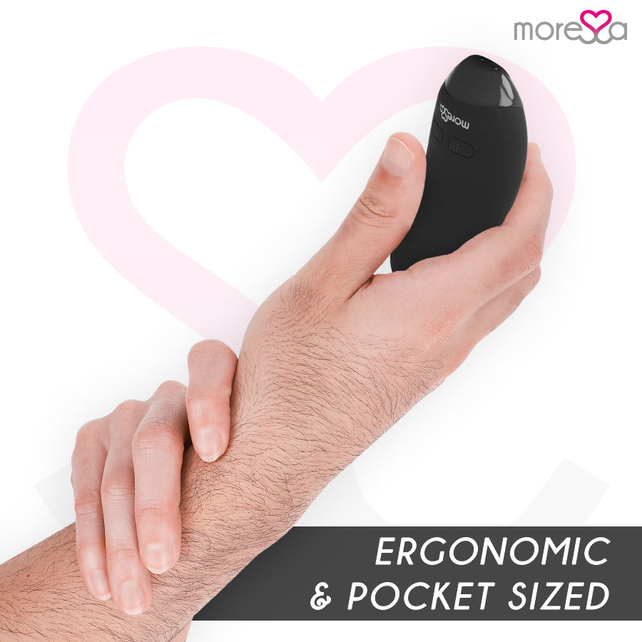 Moressa Blossom Mini Vibratore in Silicone Nero Premium - immagine 5