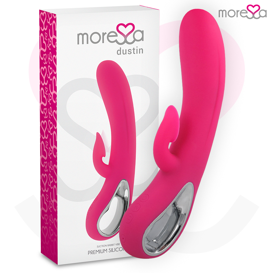 Moressa Dustin Vibratore Rabbit con Aspirazione Premium