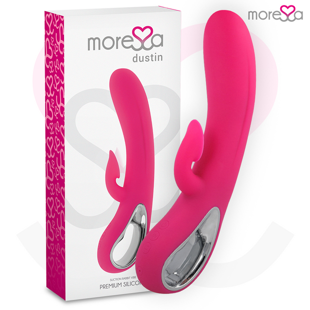 Moressa Dustin Vibratore Rabbit con Aspirazione Premium