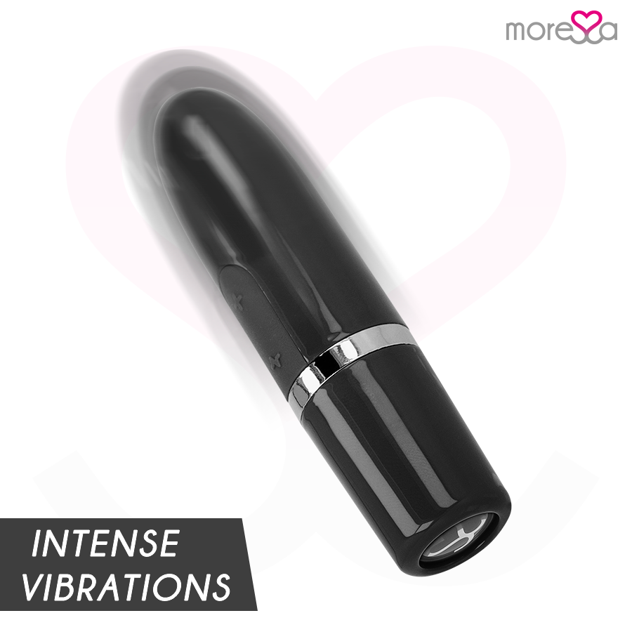 Moressa Ivy Vibratore Mini da Viaggio in Silicone Nero - immagine 3