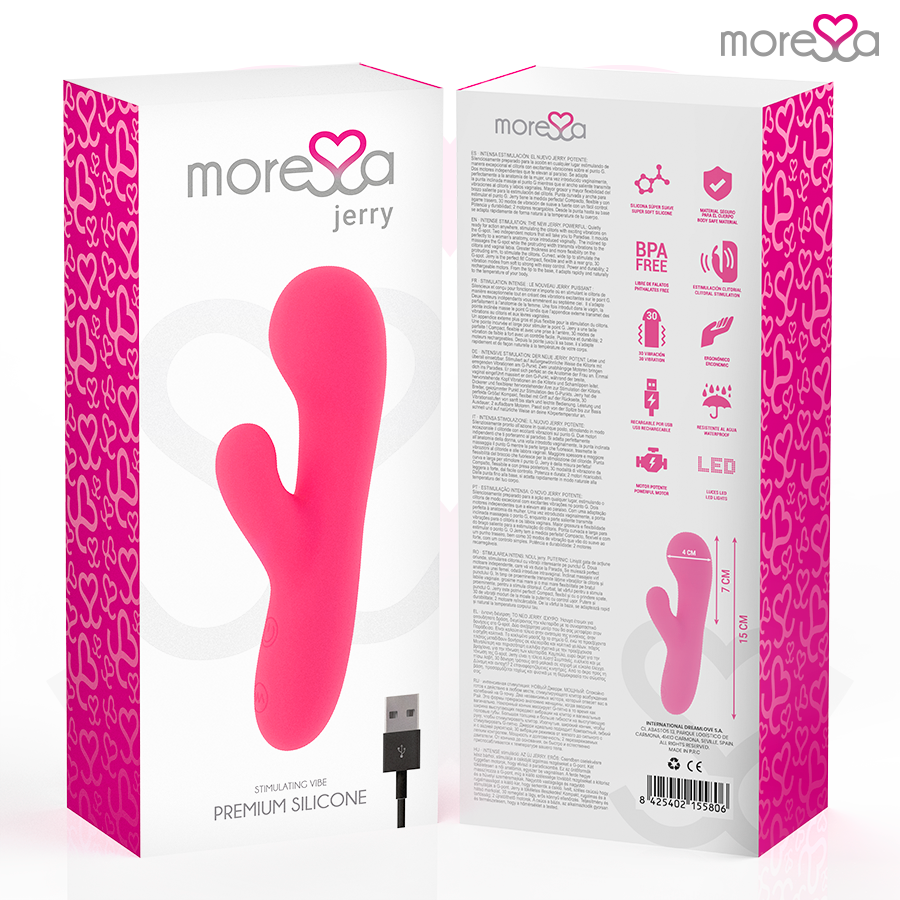 Moressa Jerry Vibratore Punto G Premium in Silicone Ricaricabile - immagine 7