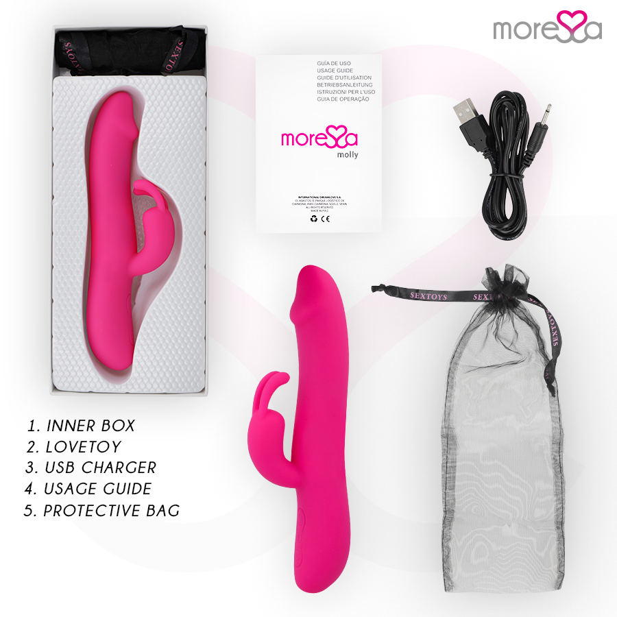 Moressa Molly Stimolatore Premium in Silicone Ricaricabile - immagine 6