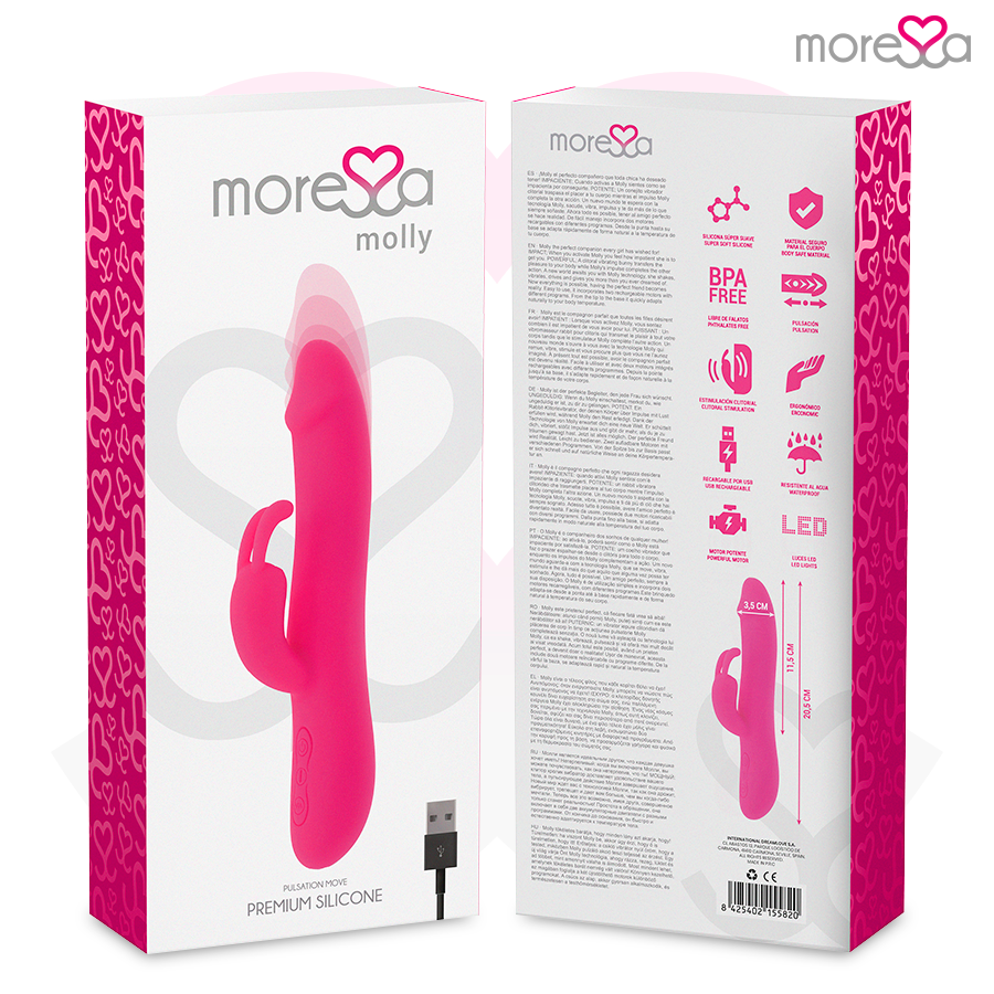 Moressa Molly Stimolatore Premium in Silicone Ricaricabile - immagine 7