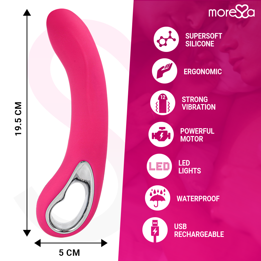 Moressa - Nelson Premium Silicone Ricaricabile