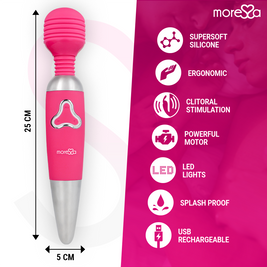 Moressa Odilon Wand Vibratore Premium in Silicone Ricaricabile - immagine 4