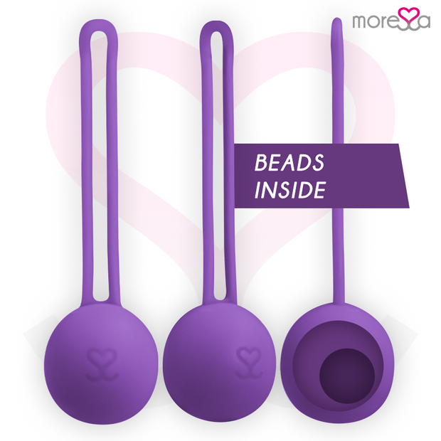 Moressa Osian One Premium - Sfera Pavimento Pelvico in Silicone Lilla - immagine 2