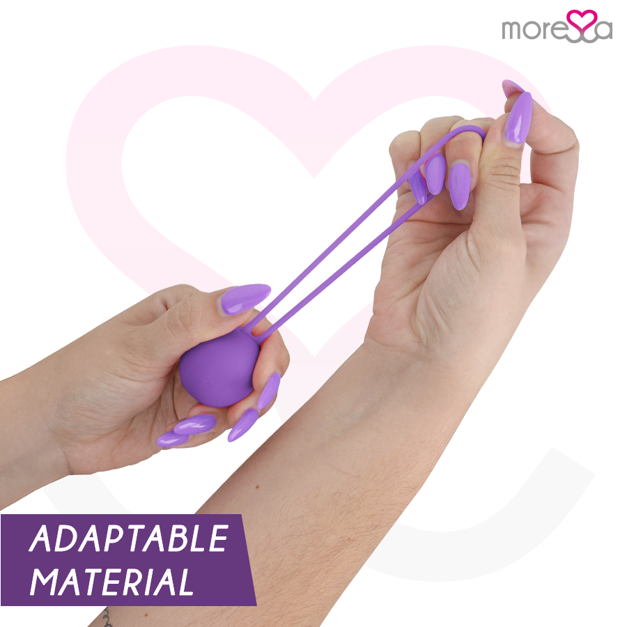 Moressa Osian One Premium - Sfera Pavimento Pelvico in Silicone Lilla - immagine 3