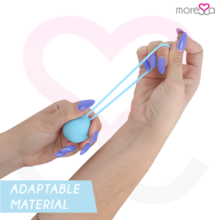Moressa Osian One Premium - Sfera Pavimento Pelvico in Silicone Turchese - immagine 3