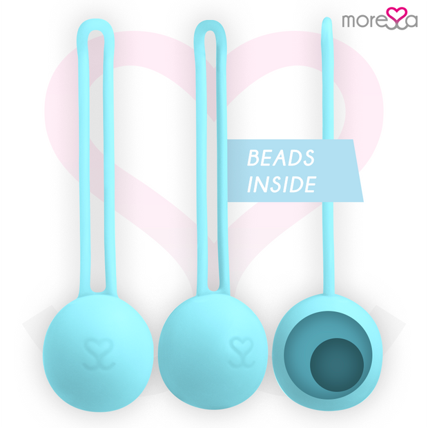 Moressa Osian One Premium - Sfera Pavimento Pelvico in Silicone Turchese - immagine 2