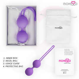 MORESSA - OSIAN TRE PREMIUM SILICONE LILLA