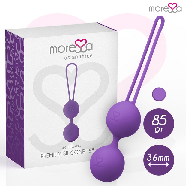MORESSA - OSIAN TRE PREMIUM SILICONE LILLA