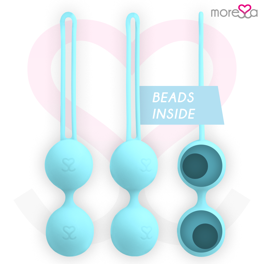 Moressa Osian Tre - Sfere Pavimento Pelvico in Silicone Premium - immagine 2