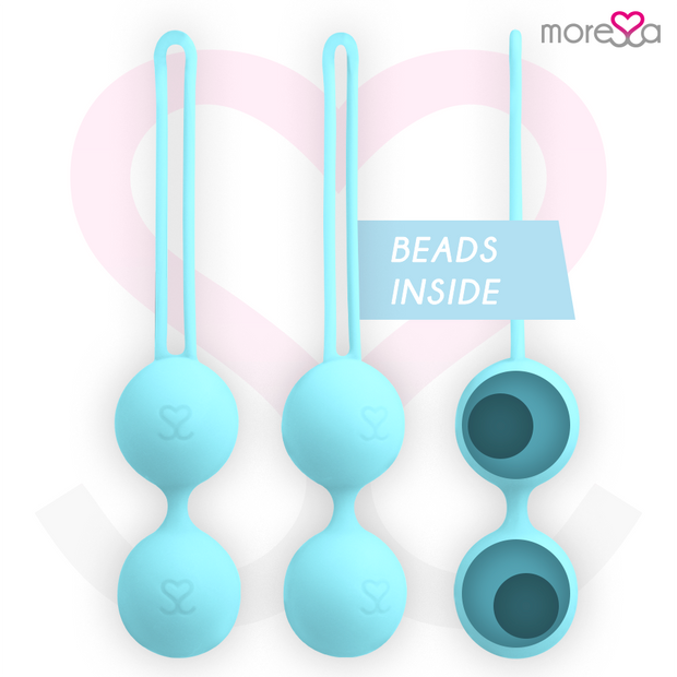 Moressa Osian Tre - Sfere Pavimento Pelvico in Silicone Premium - immagine 2