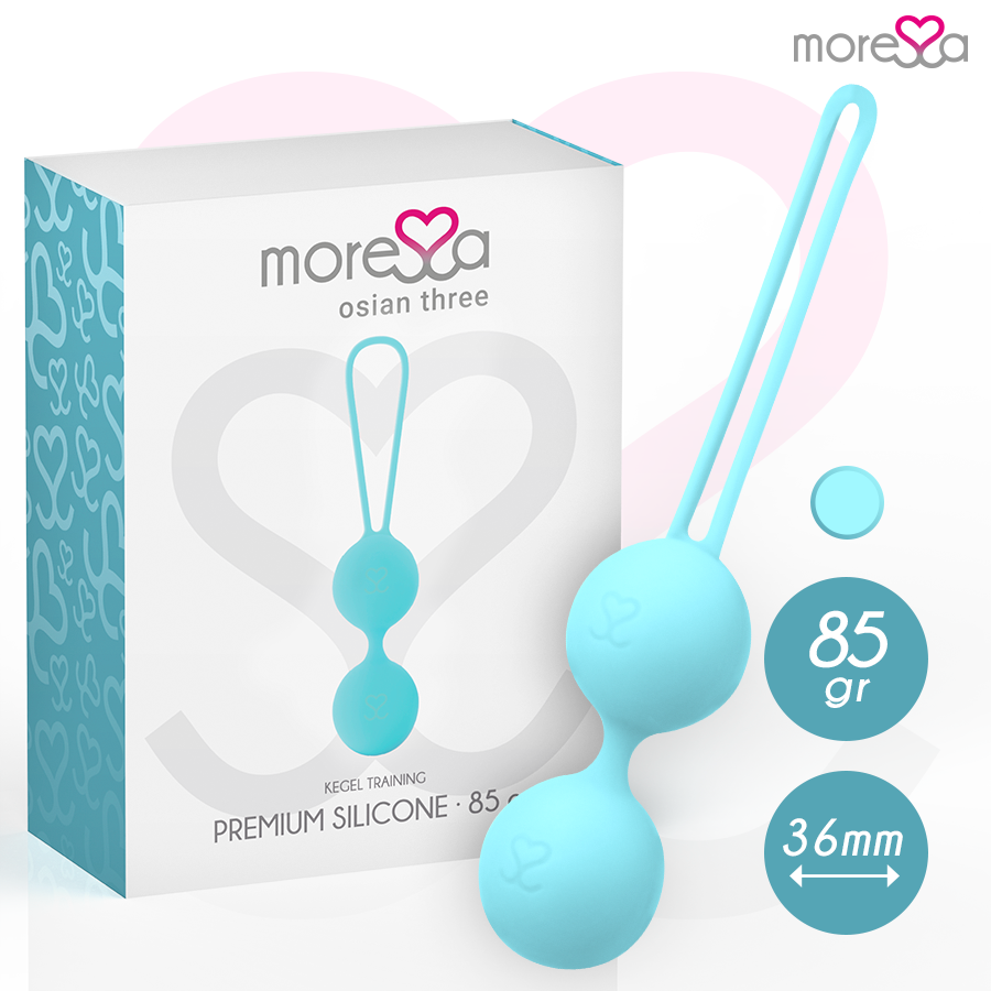 Moressa Osian Tre - Sfere Pavimento Pelvico in Silicone Premium