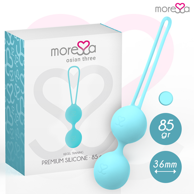 Moressa Osian Tre - Sfere Pavimento Pelvico in Silicone Premium
