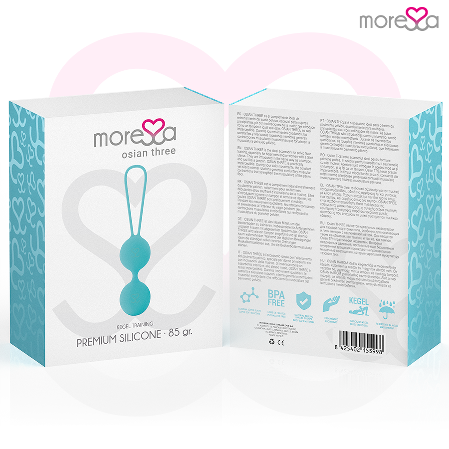 Moressa Osian Tre - Sfere Pavimento Pelvico in Silicone Premium - immagine 7