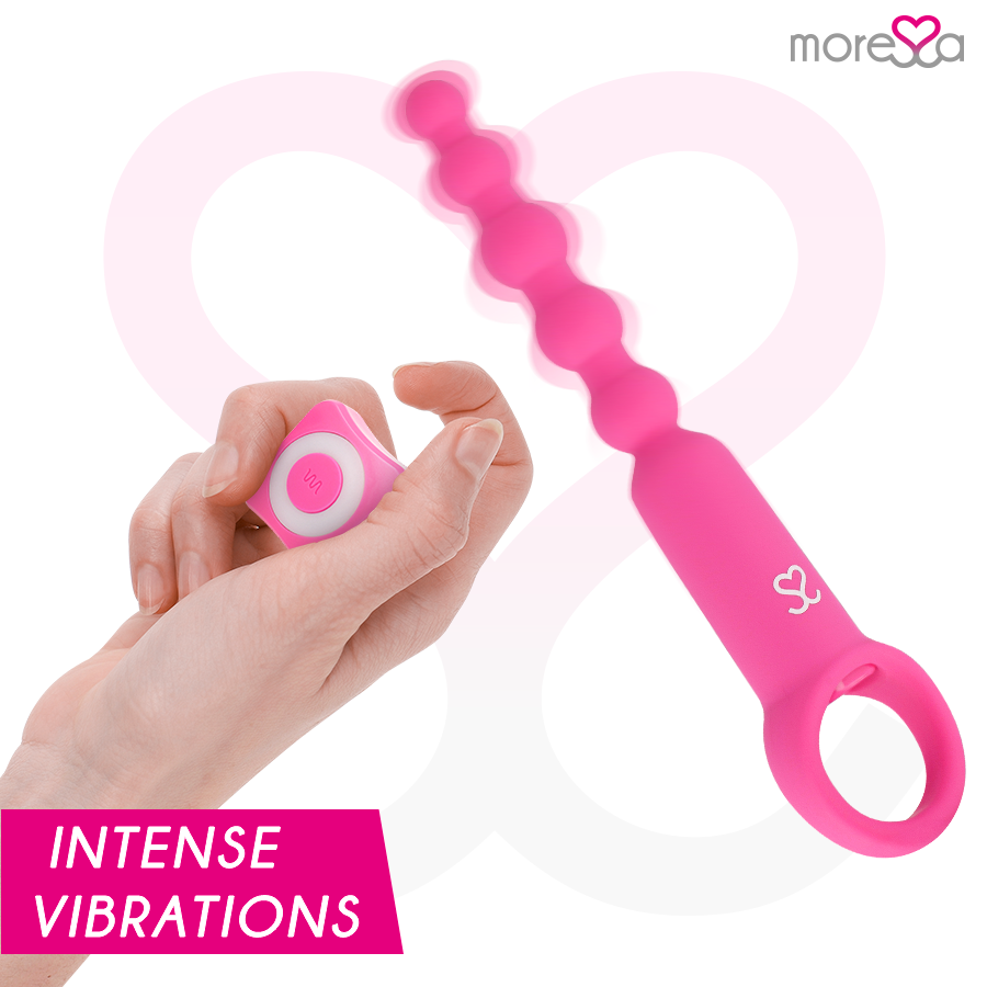 Moressa Ronie Vibratore con Telecomando in Silicone Rosa - immagine 3