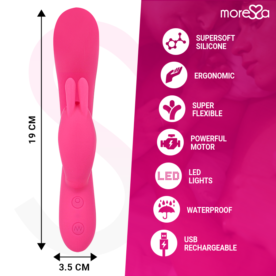 MORESSA - TELMO PREMIUM SILICONE RICARICABILE