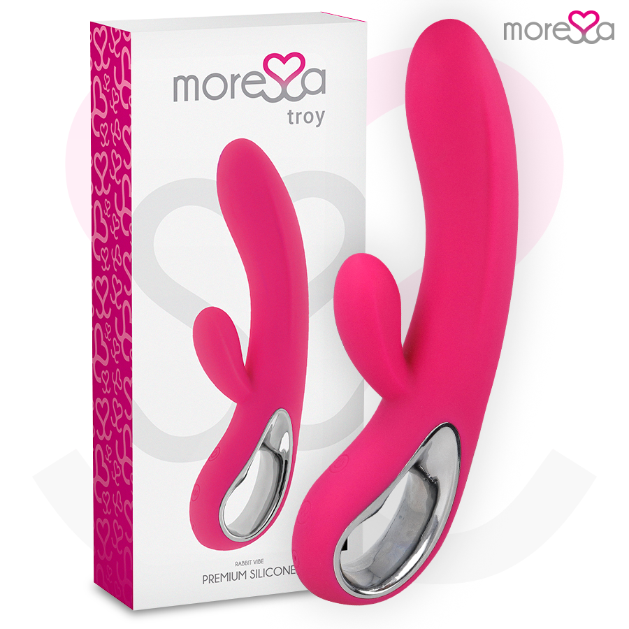 Moressa Troy Premium Vibratore Punto G Ricaricabile in Silicone