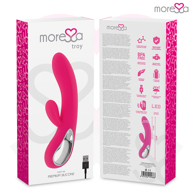MORESSA - TROY PREMIUM SILICONE RICARICABILE