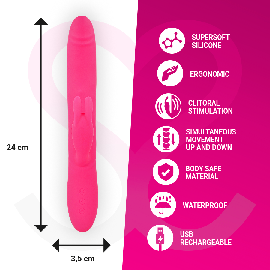 Moressa Warren Premium Vibratore Ricaricabile in Silicone - immagine 5