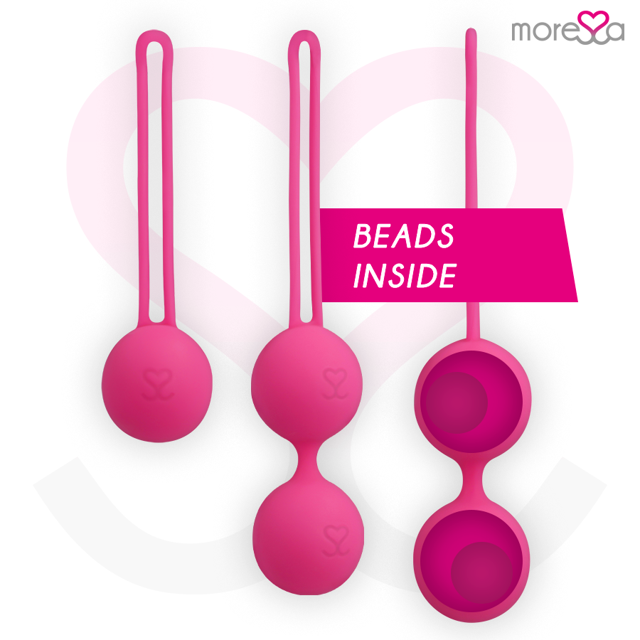 Moressa Set Osian Premium - 3 Sfere Pavimento Pelvico in Silicone - immagine 2