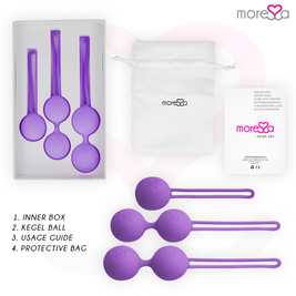 Moressa - Osian Set Premium Silicone Lilla