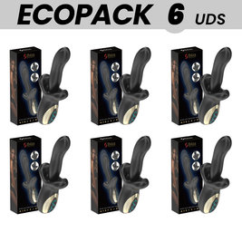 ECOPACKS 6 UNITÀ - IBIZA VIBRATORE POTENTE CON EFFETTO SPINTA E MORSO