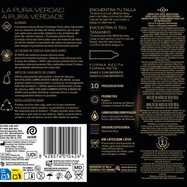 DUREX - TOTAL CONNECTION XL ULTRA FINE PLUS SENZA LATTICE 10 UNITÀ