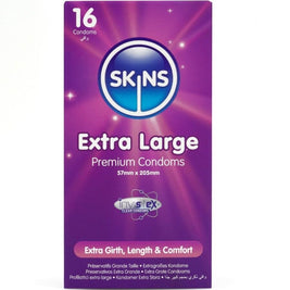Skins Extra Large Premium Preservativi Taglia XL Confezione 16pz