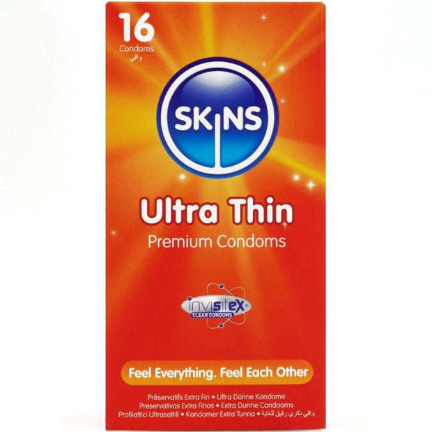 Skins Preservativi Ultra Sottili Premium Confezione da 16 Pezzi