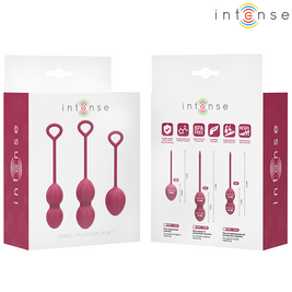 Intense Charli Kit Palline Kegel in Silicone Bordeaux Premium - immagine 7
