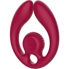 Snail Vibe Gizi Duo Stimolatore Premium Ricaricabile Bordeaux - immagine 4