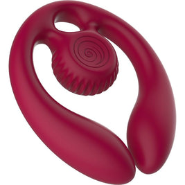 Snail Vibe Gizi Duo Stimolatore Premium Ricaricabile Bordeaux - immagine 2