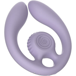 Snail Vibe Gizi Duo Stimolatore di Coppia con Telecomando Lilla