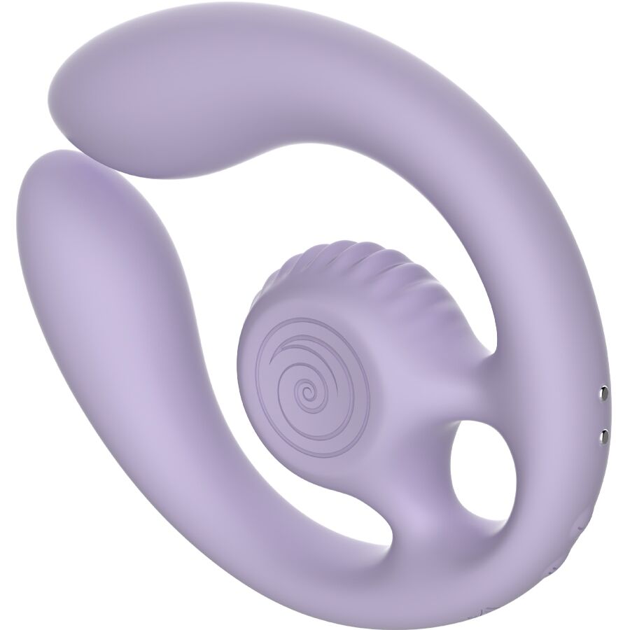 Snail Vibe Gizi Duo Stimolatore di Coppia con Telecomando Lilla - immagine 3