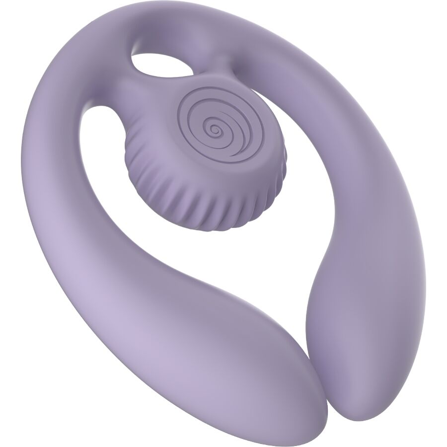 Snail Vibe Gizi Duo Stimolatore di Coppia con Telecomando Lilla - immagine 2