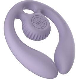 Snail Vibe Gizi Duo Stimolatore di Coppia con Telecomando Lilla - immagine 2