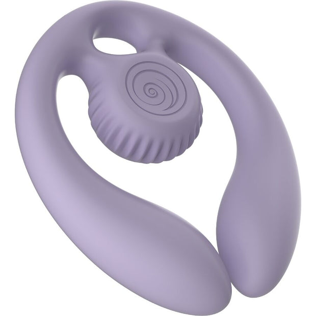 Snail Vibe Gizi Duo Stimolatore di Coppia con Telecomando Lilla - immagine 2