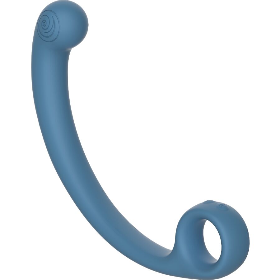 Snail Vibe Axi Blu Wand Premium in Silicone Ricaricabile