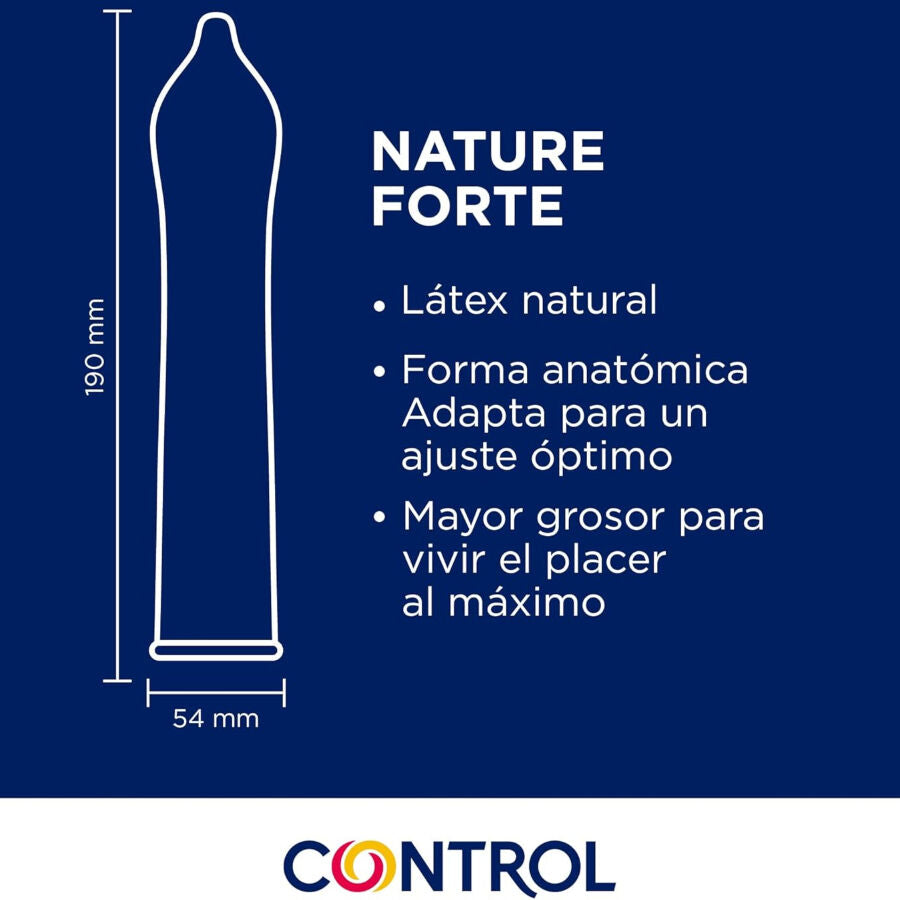 Control Nature Forte Preservativi Extra Resistenti 144 Pezzi - immagine 2