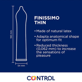 Control Finissimo Senso 144 Preservativi Ultrasottili Premium - immagine 2